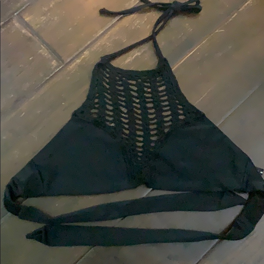 Crochet Bikini Top by LA hearts (S)